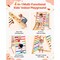 4-in-1 Wooden Indoor Jungle Gym for Kids with Slide, Climbing Rock, Ladder & Gym Rings